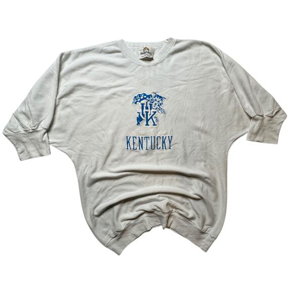 Vintage 80's College Kentucky University Sportswear Crewneck Size large - Picture 1 of 4